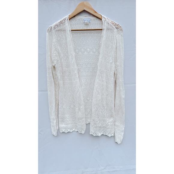 Vintage Crochet Cardigan (M) - Picture 1 of 7